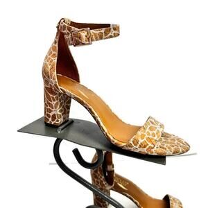 Aerosoles Bird of Paradise Cork Combo Sandal Heels Size 8